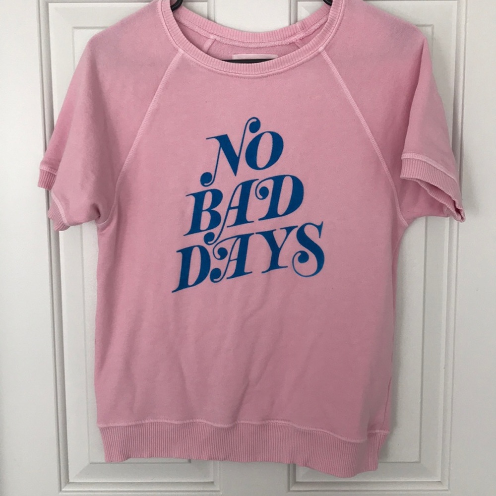 Bando Short Sleeve Sweatshirt No Bad Days